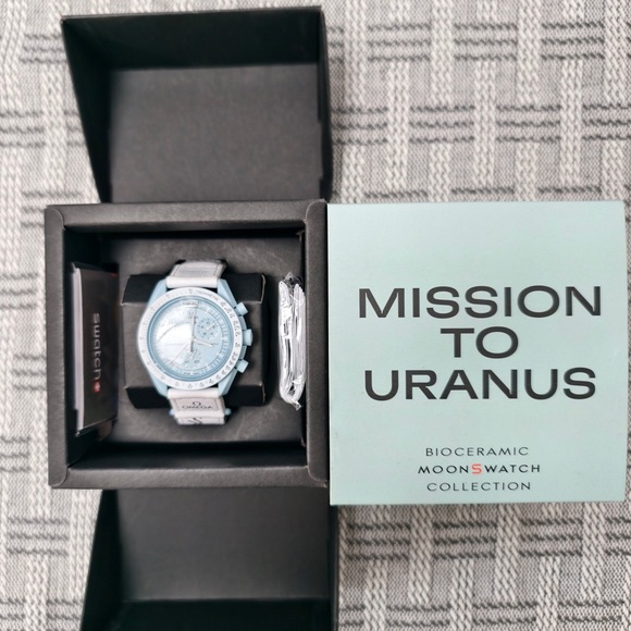 Omega X Swatch MoonSwatch Mission to Uranus Watch - Picture 4 of 5